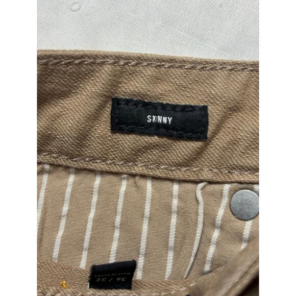 Bonobos Men’s Slim Fit Stretch Jeans Tan Khaki Size 36x32 - Picture 6 of 6